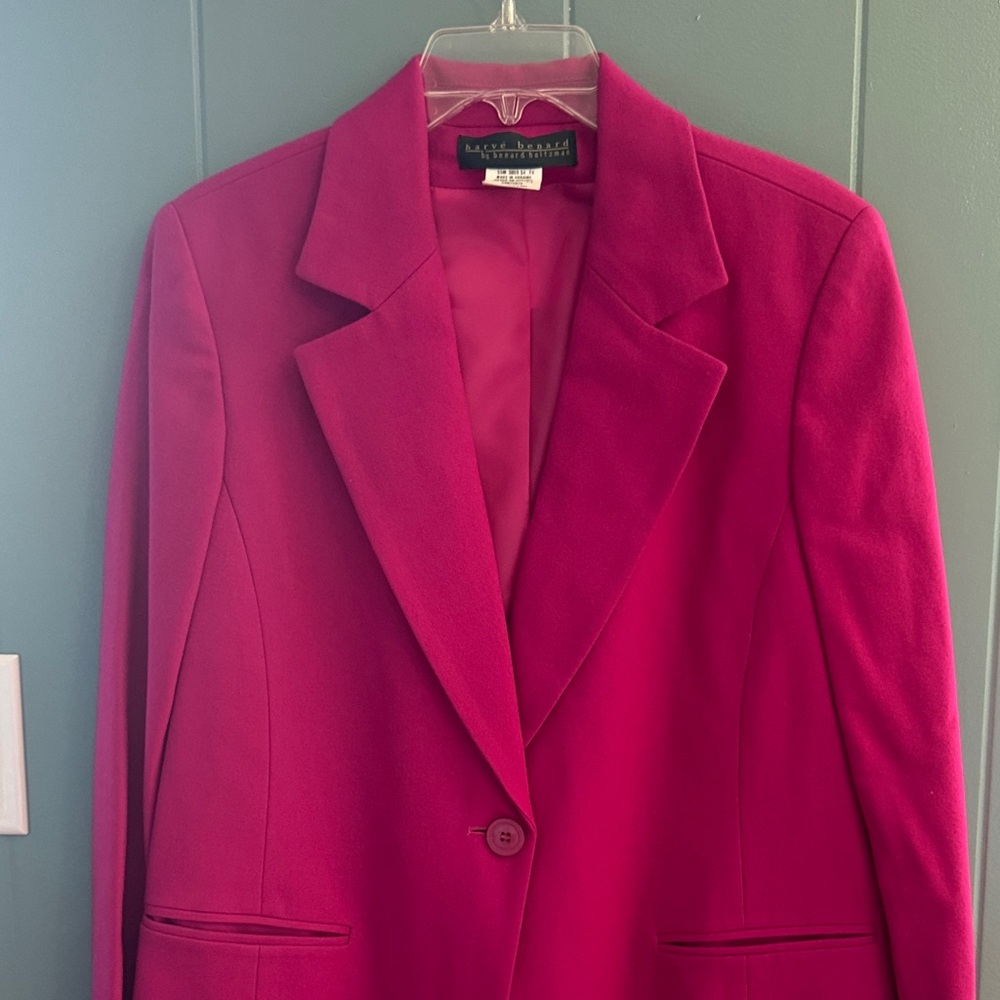 Vintage Harve Benard Women's Fuchsia Blazer